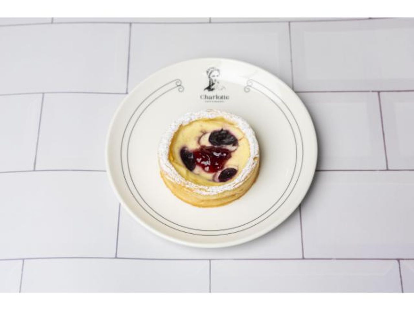 Cream And Cherry Danish