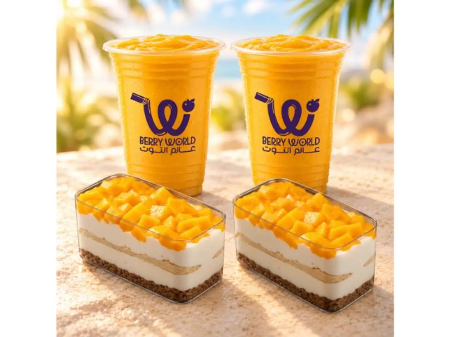Combo 2 Large Mangoes 2 Mango Truffles