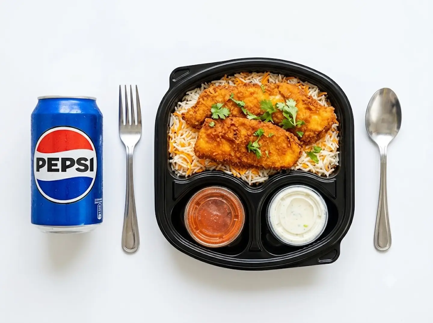 Fried Fish Fillet Meal