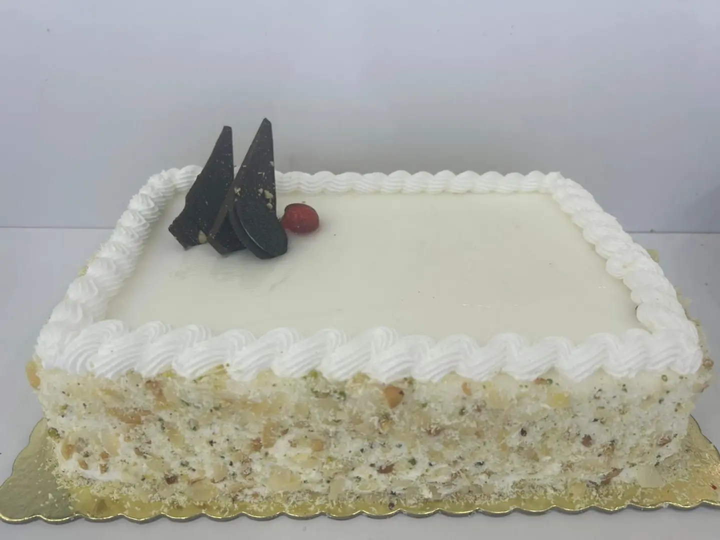 Rectangular Vanilla Cake
