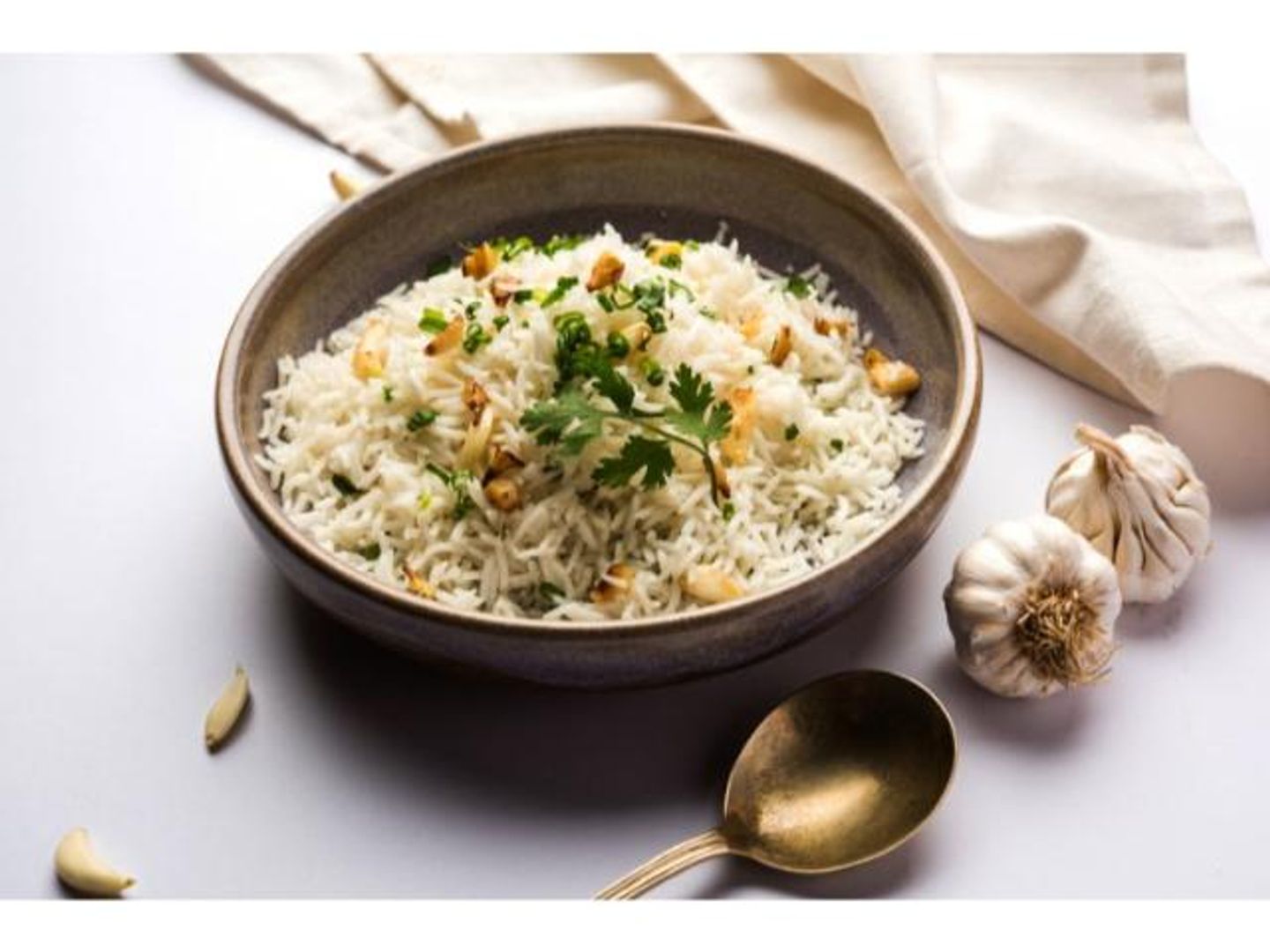 Fried Rice With Garlic