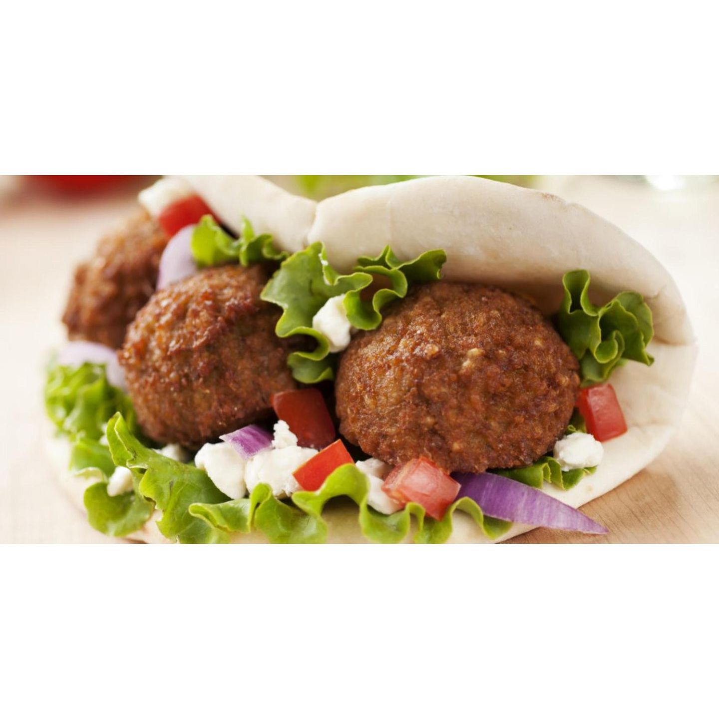 Fateer And Egg Falafel Sandwich