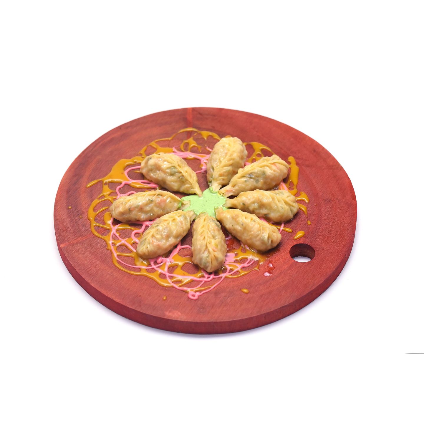 Steamed Tandoori Chicken Fried Momos