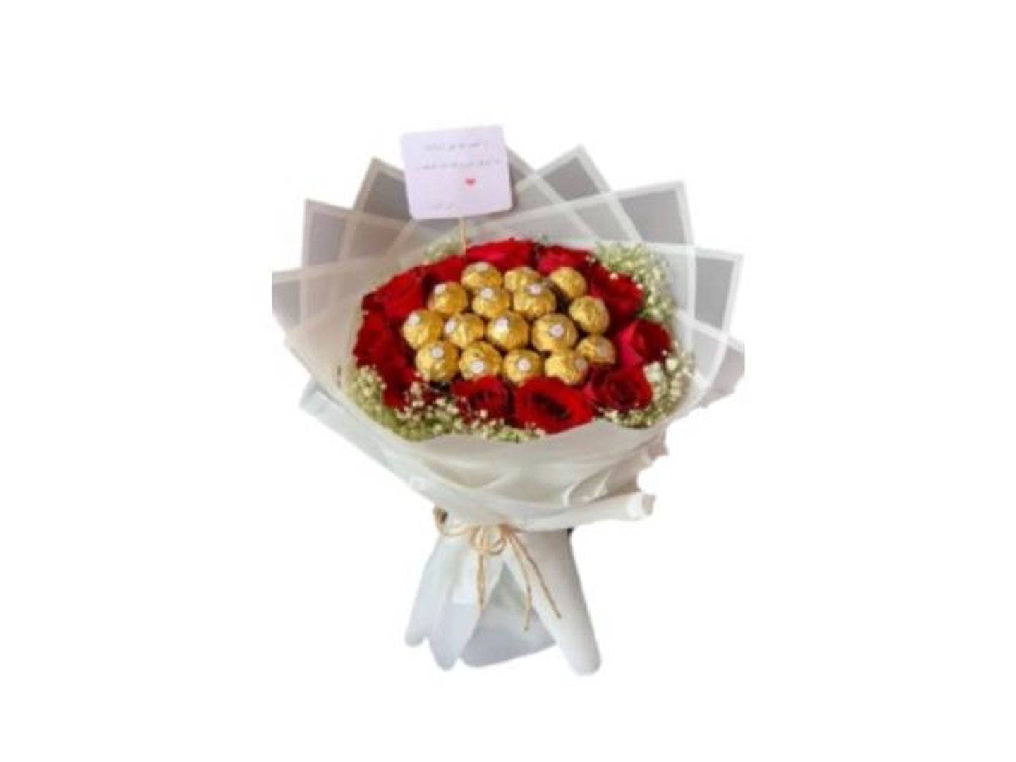 Red Rose Bouquet With Froshi Chocolate