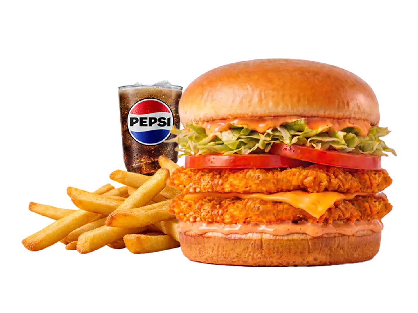 Double Sriracha Chicken Combo
