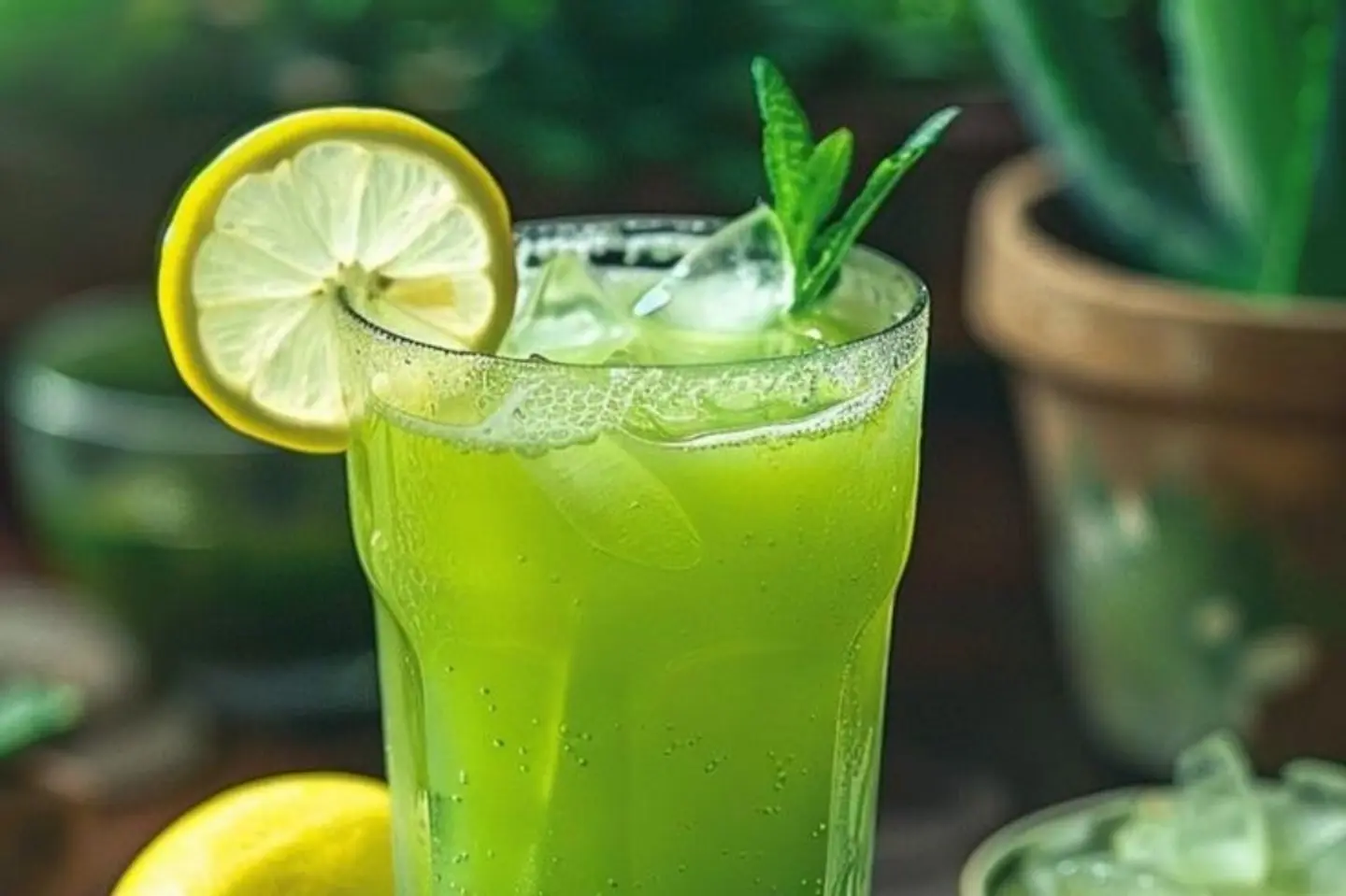Lemon And Mint Juice