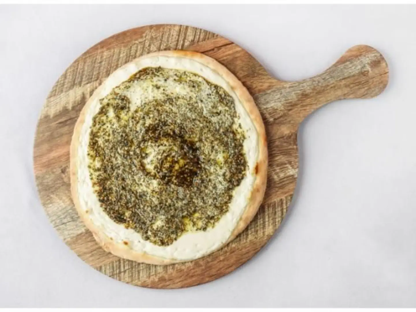 Labneh With Black Olives And Mozzarella Cheese