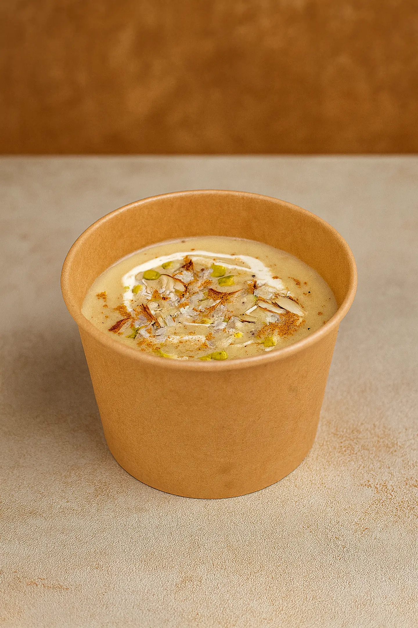 شوربة بادام مورغ