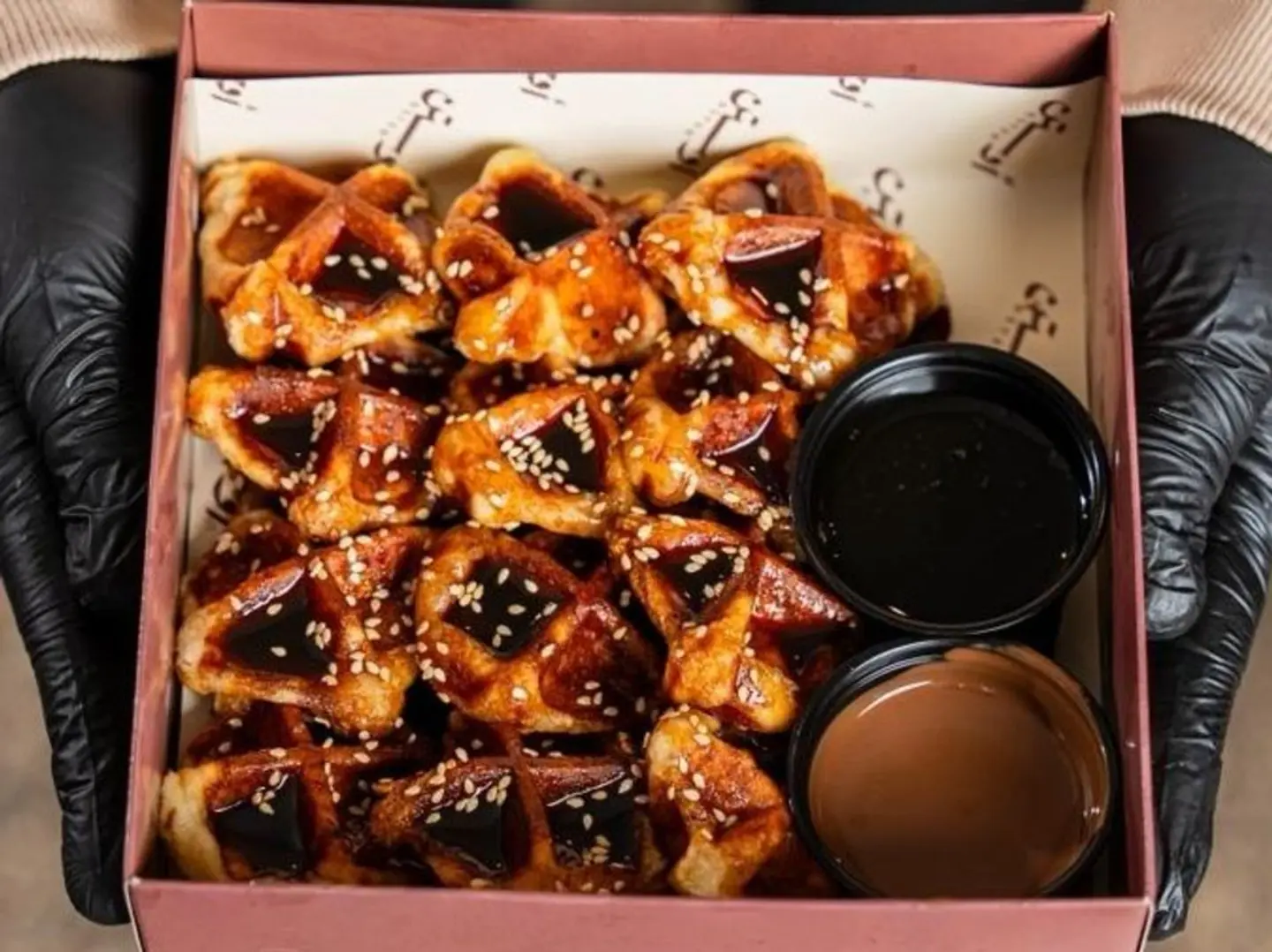 بوكس الوافل بالجبنية