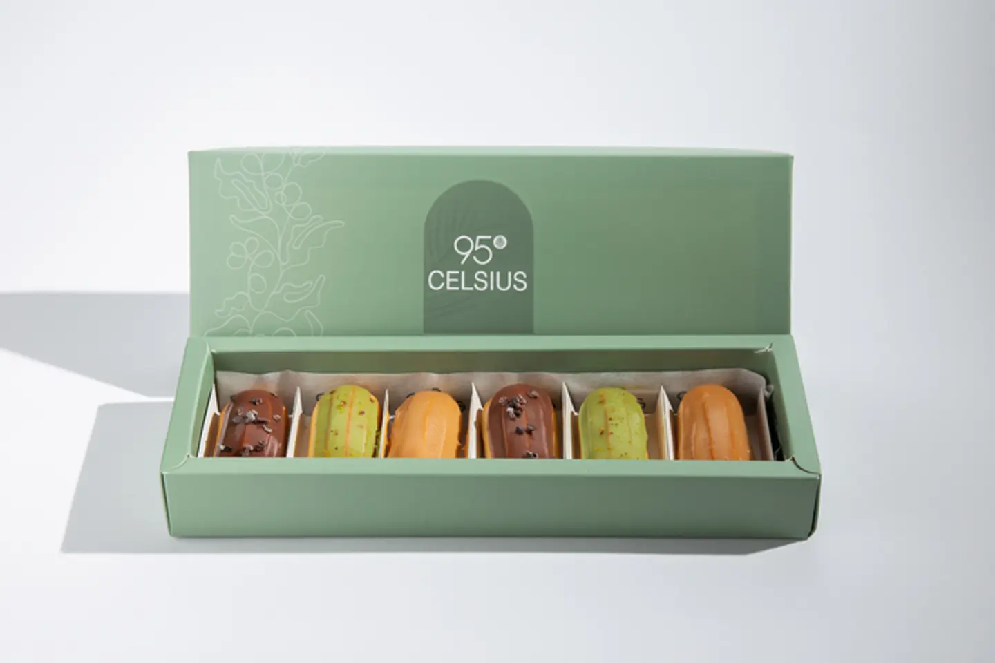 Six Pieces Of Mini Eclairs