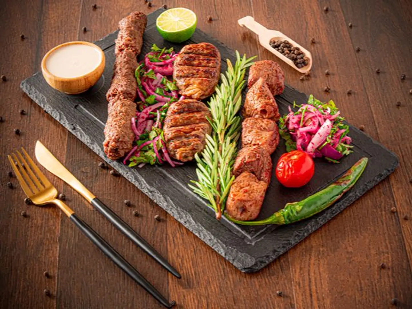 Grilled Talat With Tarab