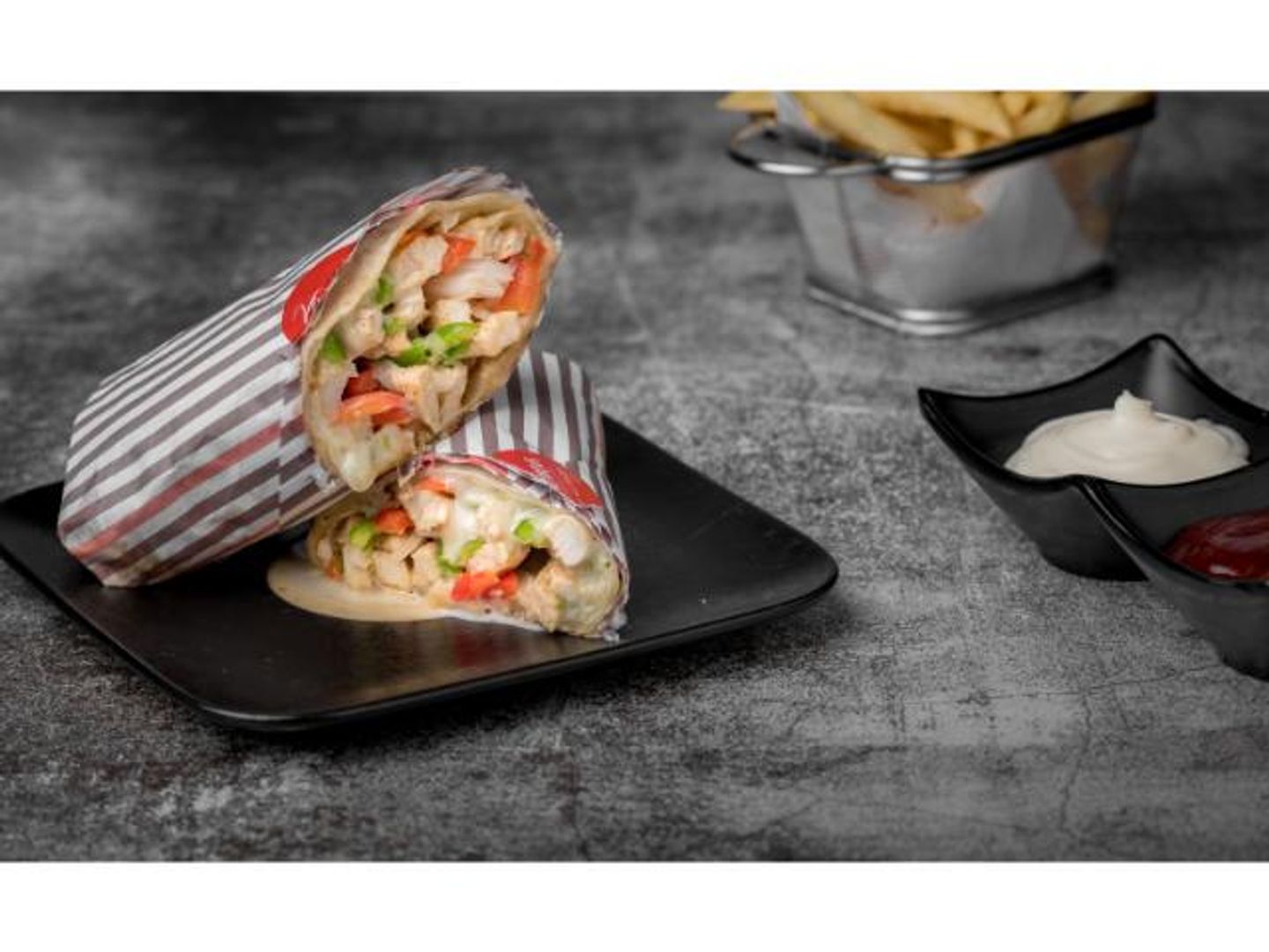 Fajita Sandwich With Cheese