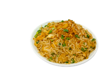 أرز بالبيض والثوم المحمص