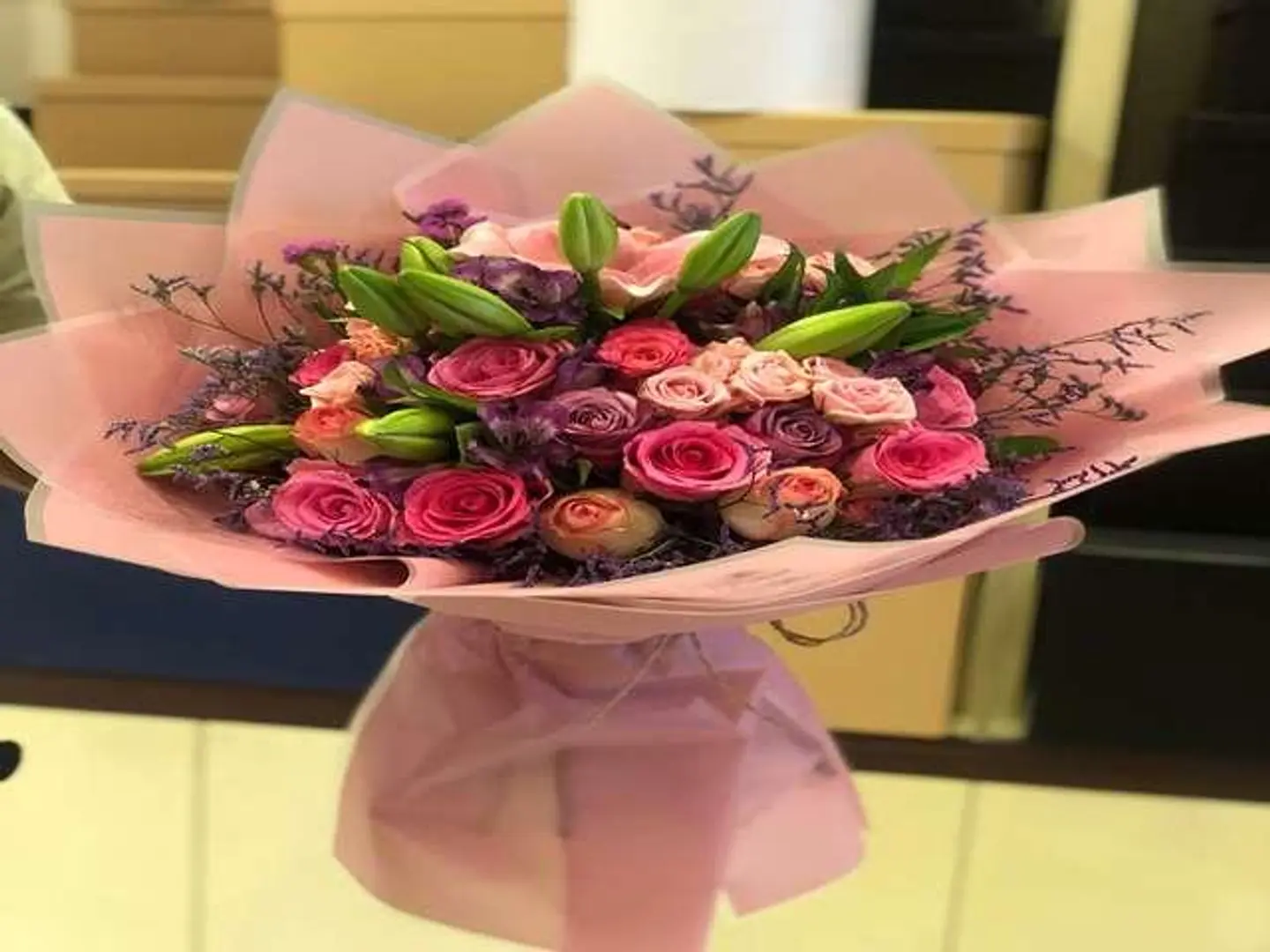 باقه زهور الشغف