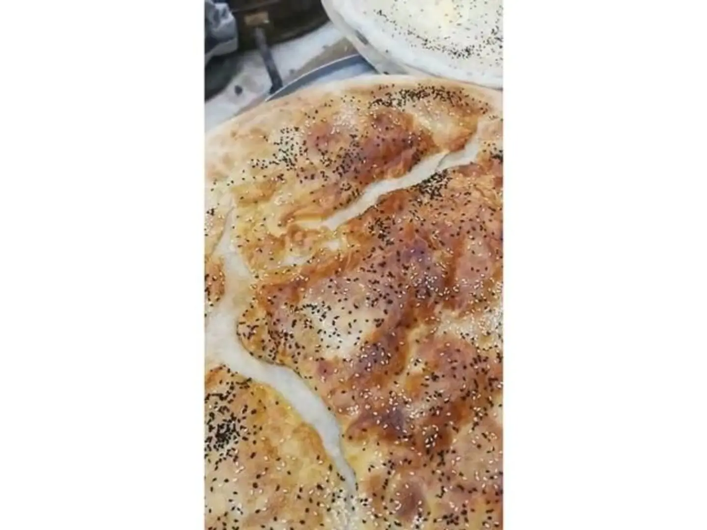 Sesame Pie With Cheddar Cheese