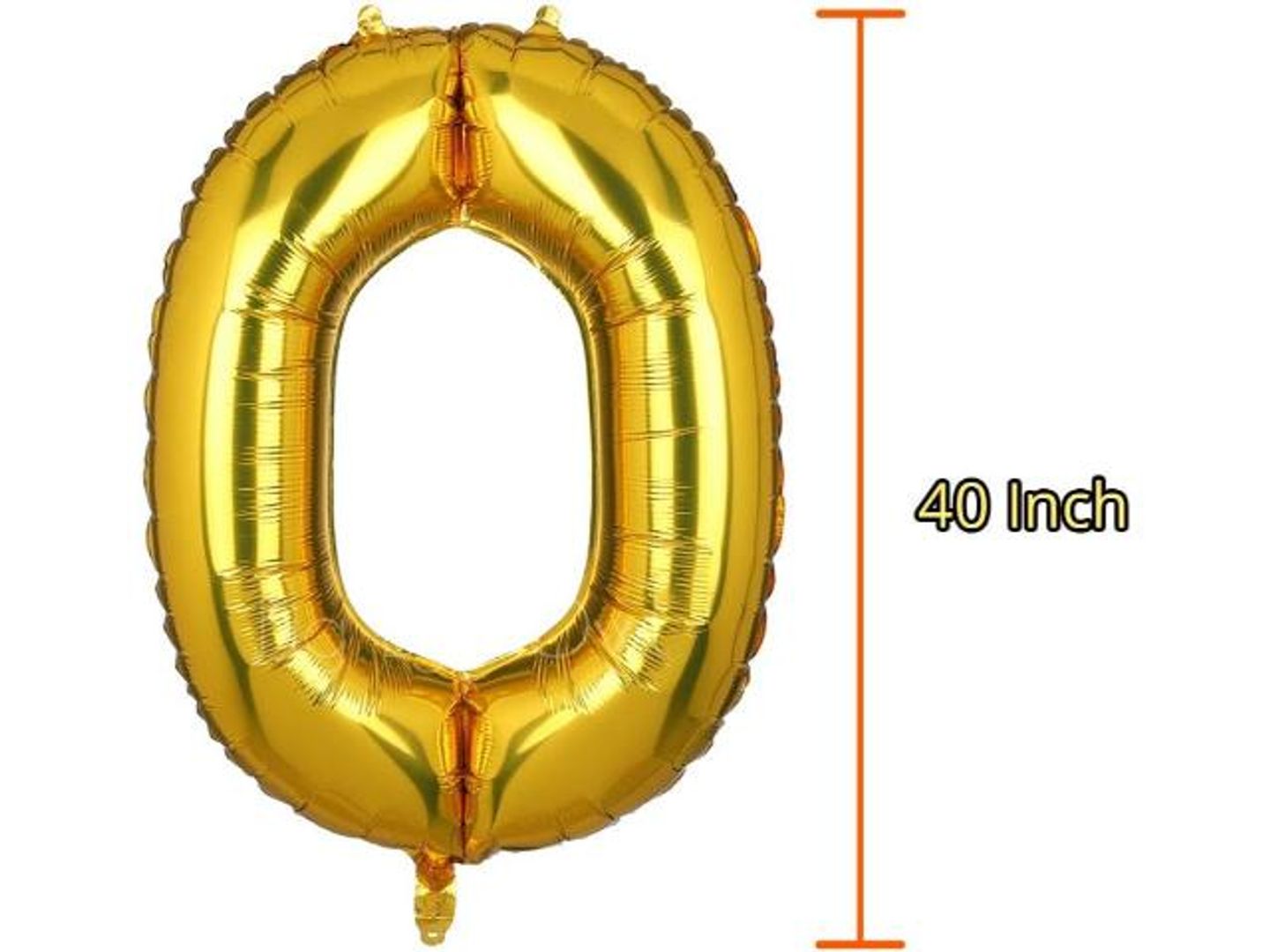 حرف O ذهبي