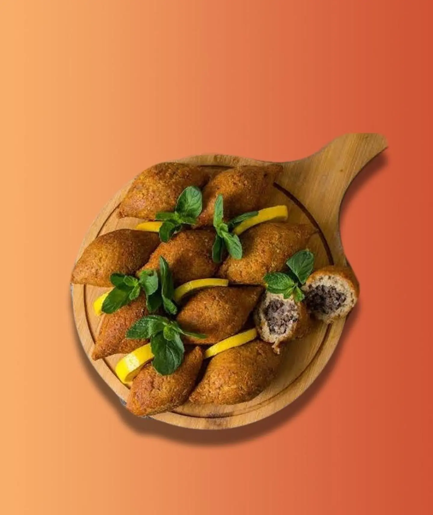 3 Pieces Of Levantine Chicken Kibbeh