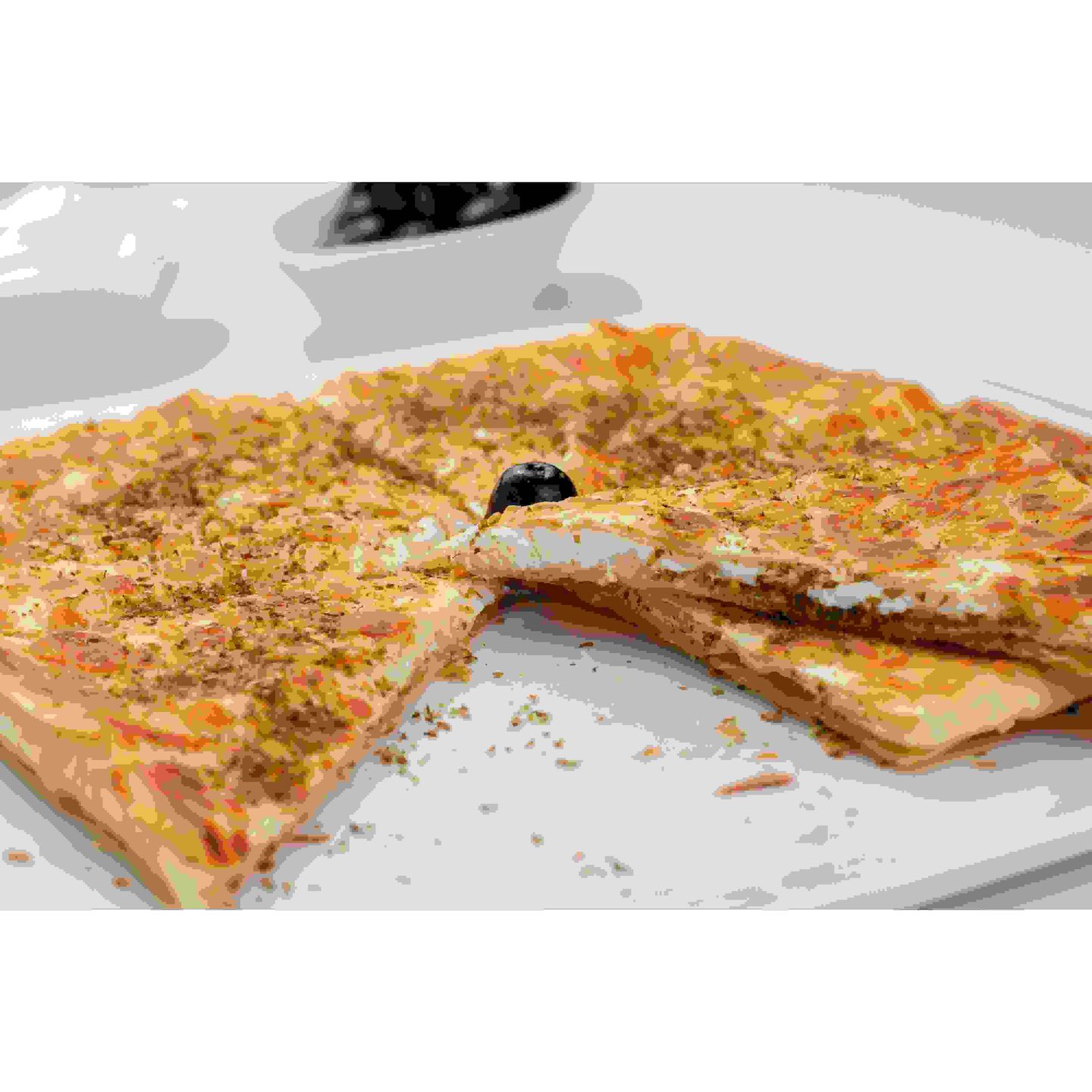 فطيرة اللبنة والزعتر