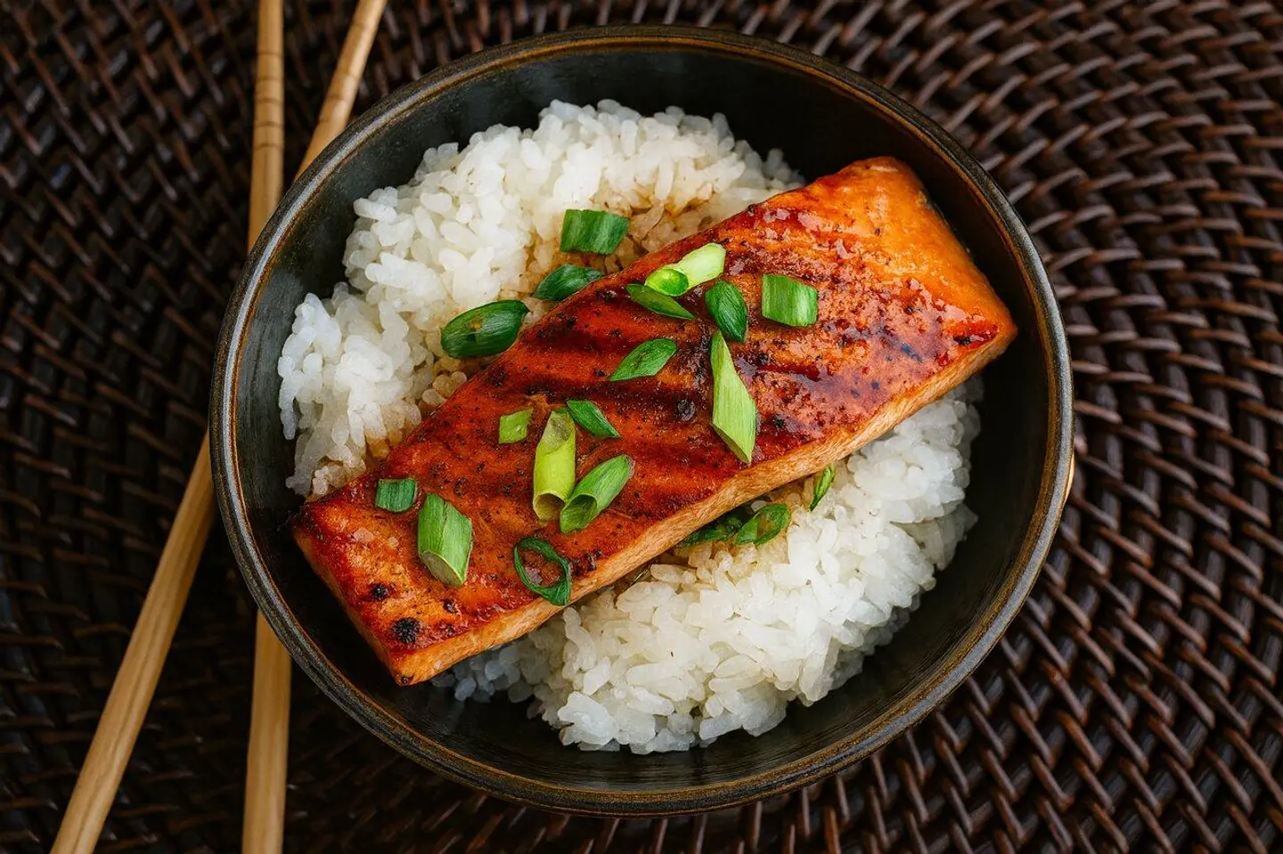Teppanyaki Grilled Salmon