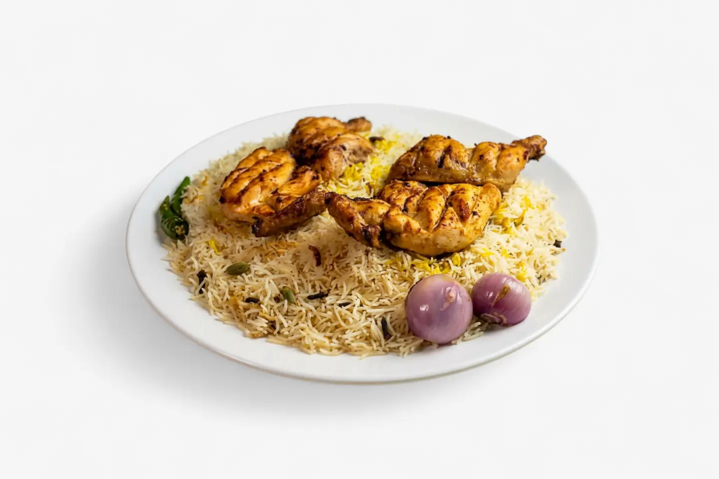 حبة دجاج مع رز