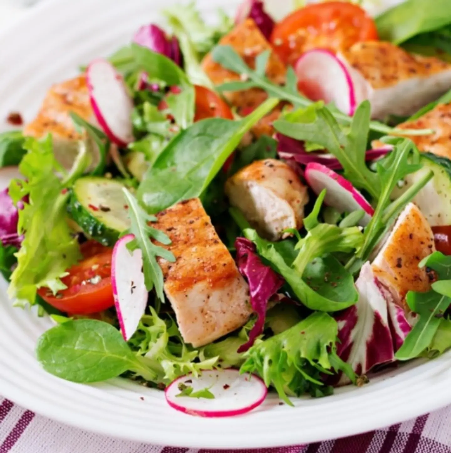 Keto Grilled Chicken Salad