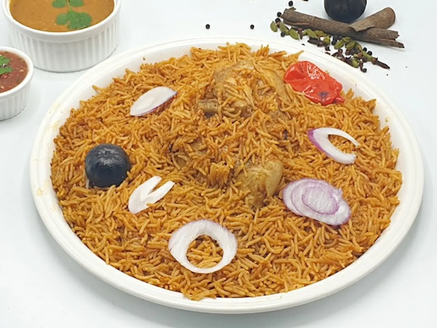 حبة دجاج كاملة مضغوط أحمر
