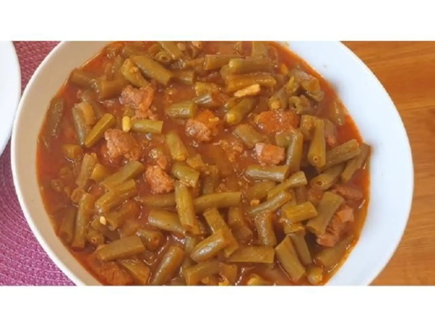 فاصوليا مع التونة