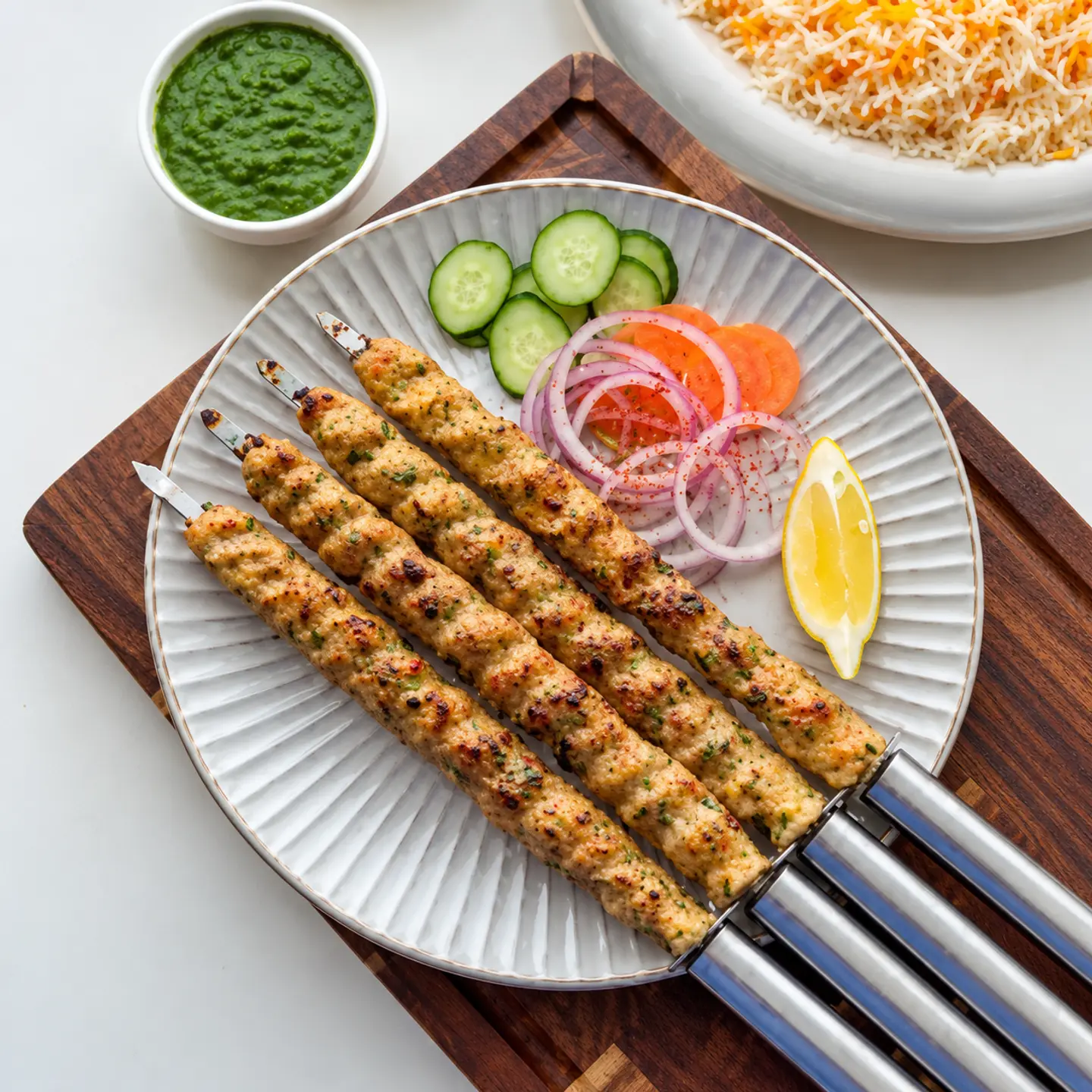 Chicken Seekh Kebab