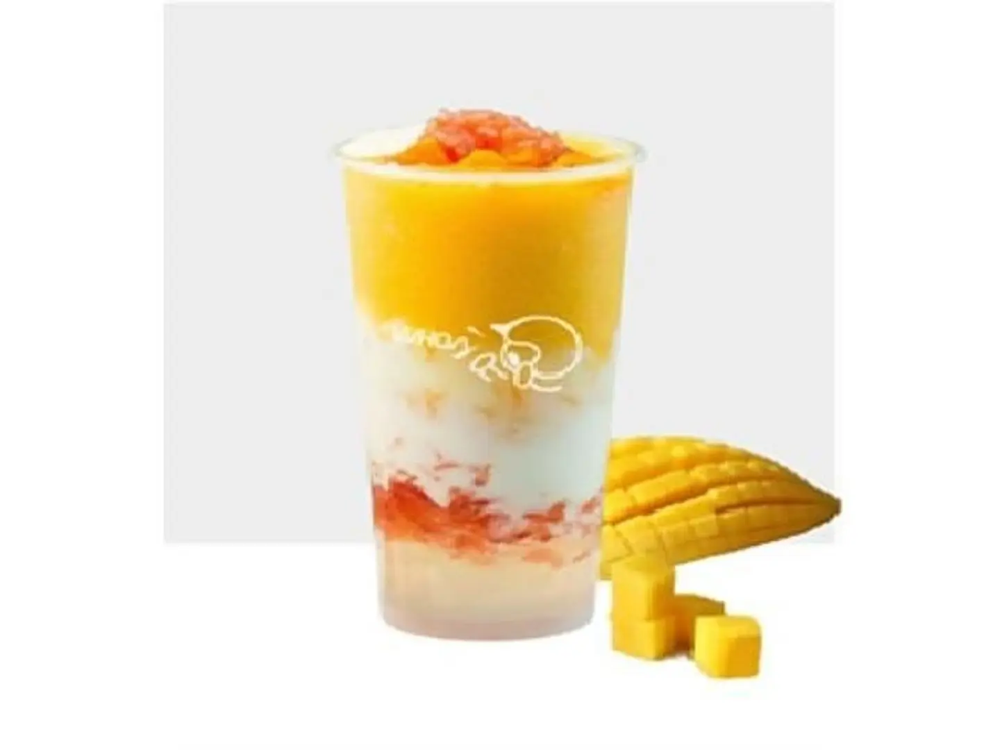 Coconut Mango Grapefruit Sago