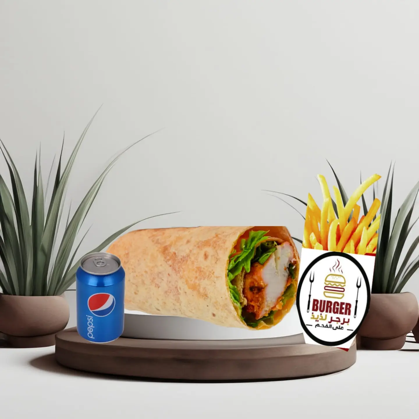 وجبة تورتيلا شيكن صغير