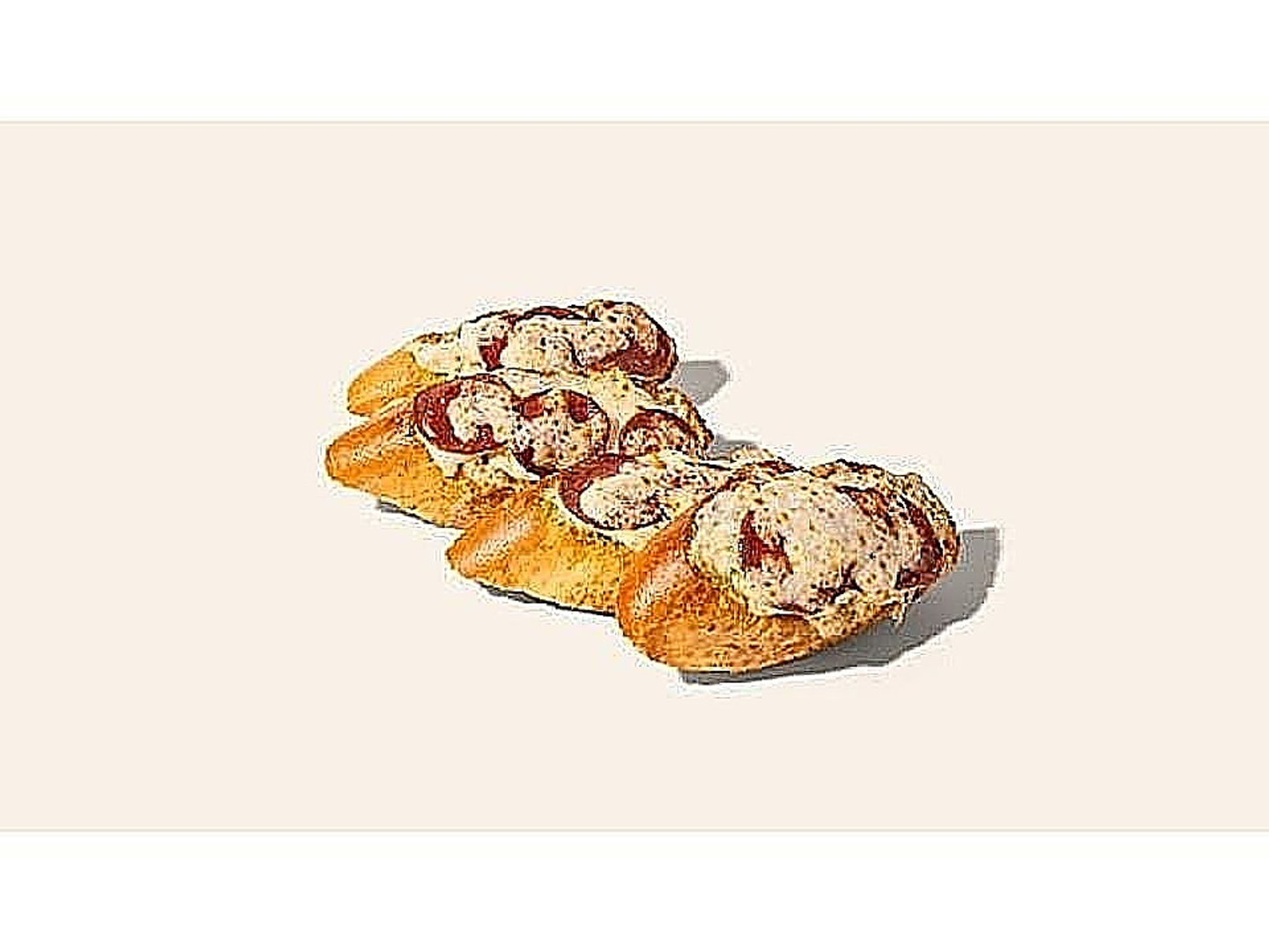 Garlic Bread With Pepperoni