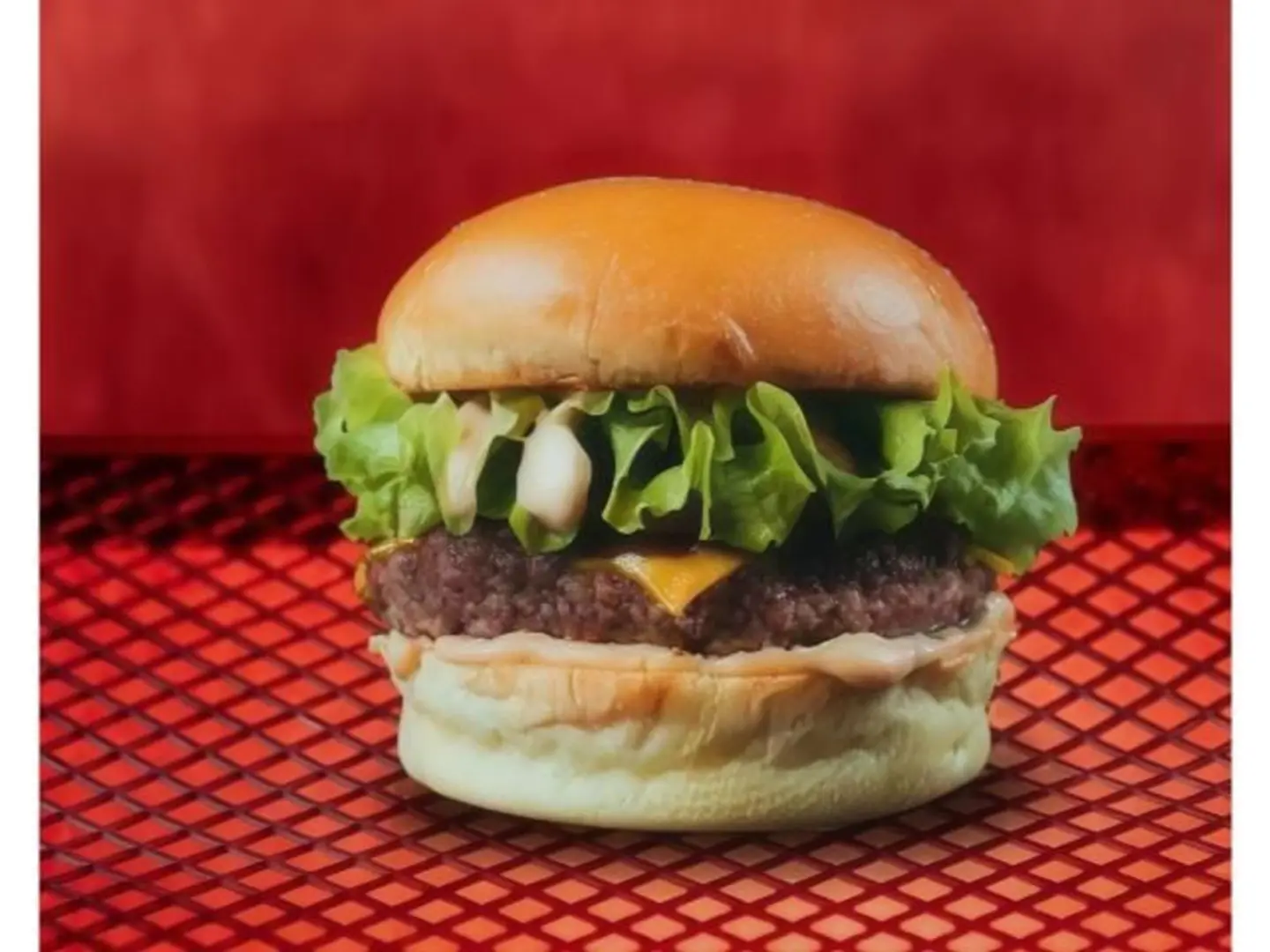 برجر لحم على الفحم