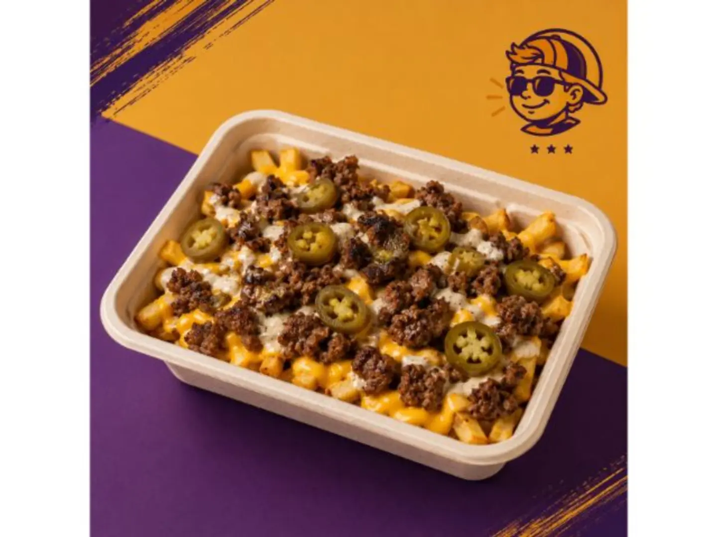 Beef Fries With Sauces