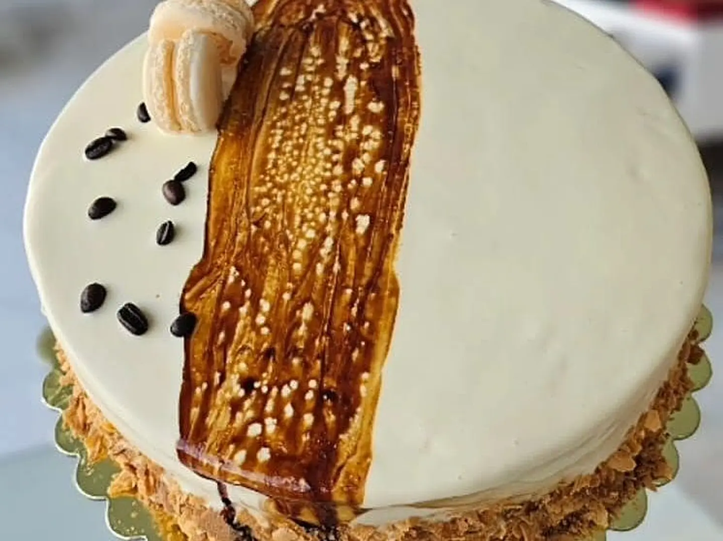 كيكة النسكافيه - صغير