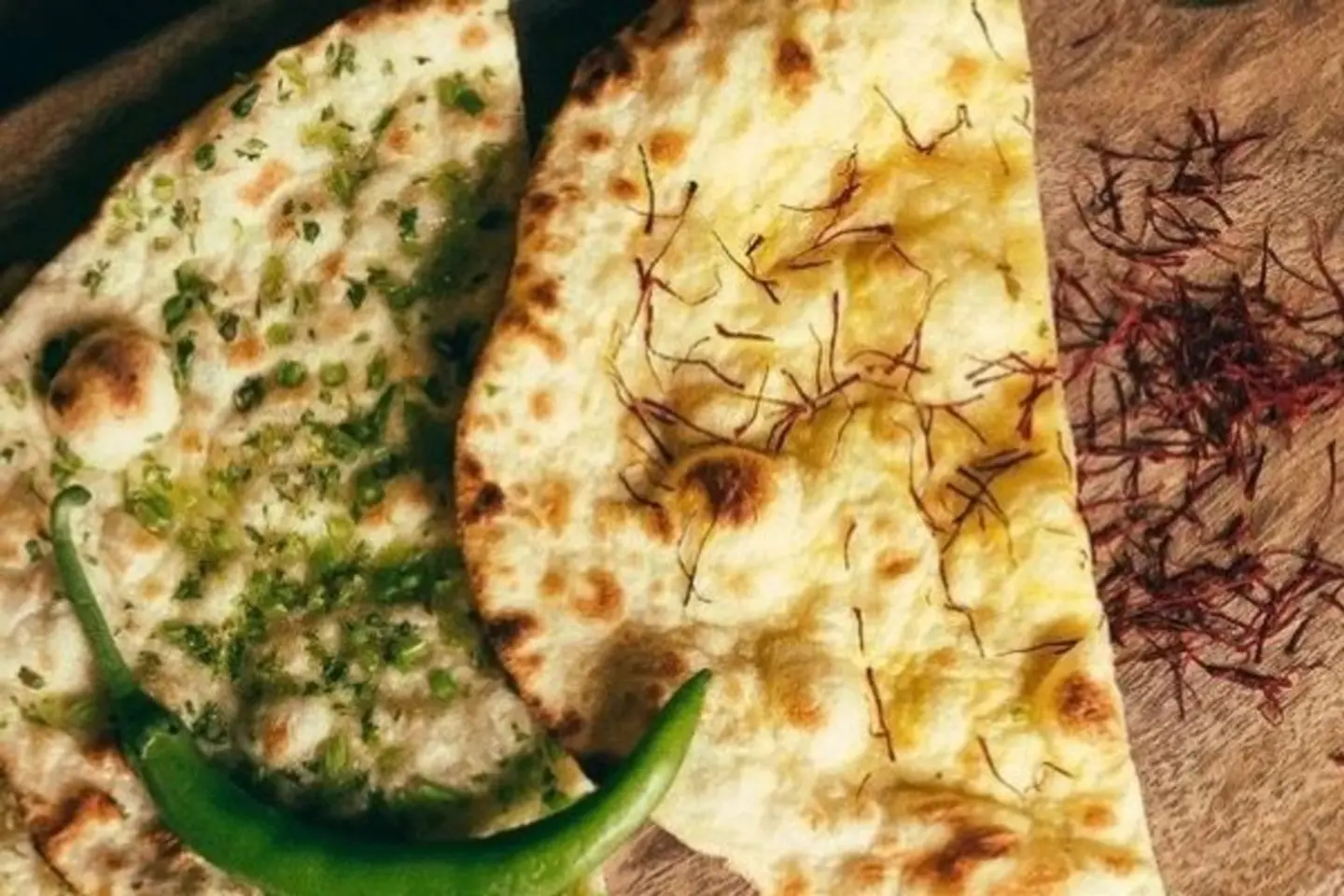 Saffron Naan