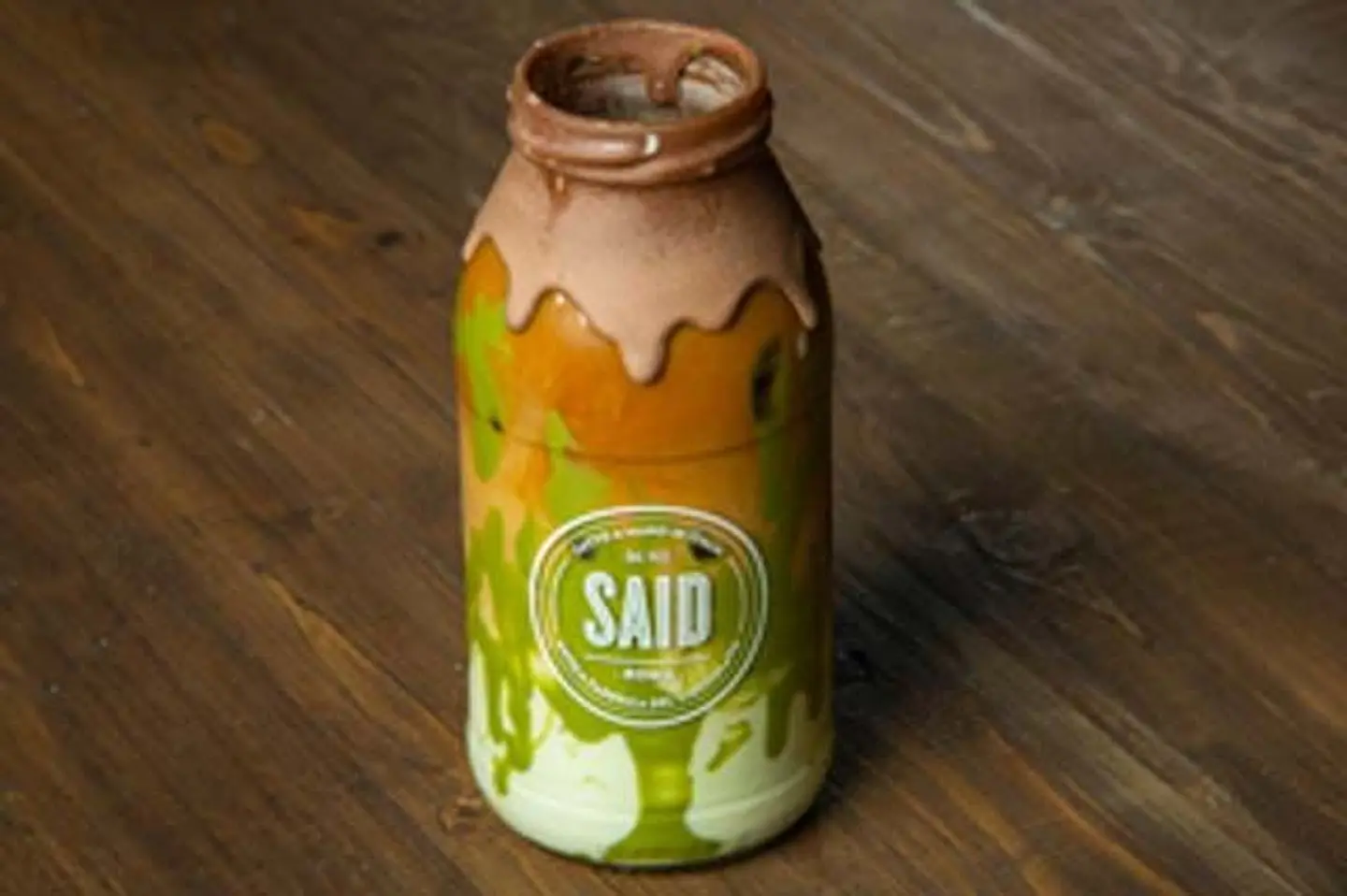 بيستاشيو لاتيه مثلجة