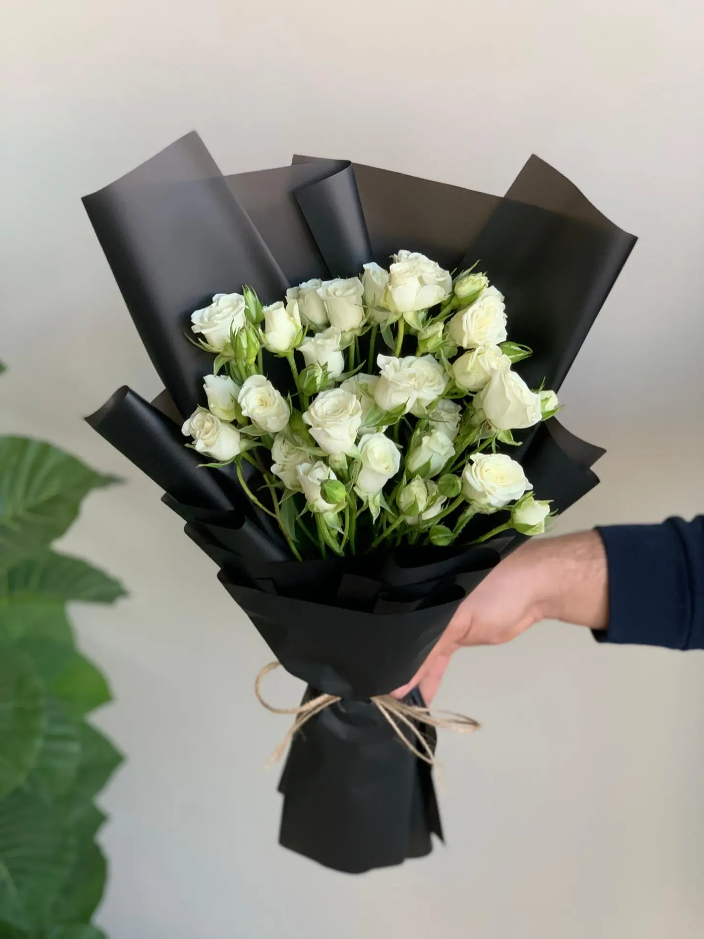 باقة بيبي روز ابيض