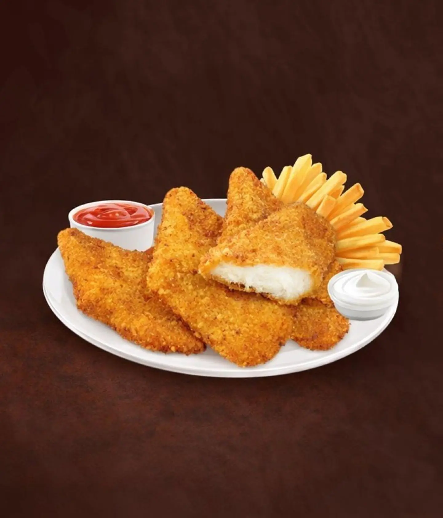 صحن سمك زنجر