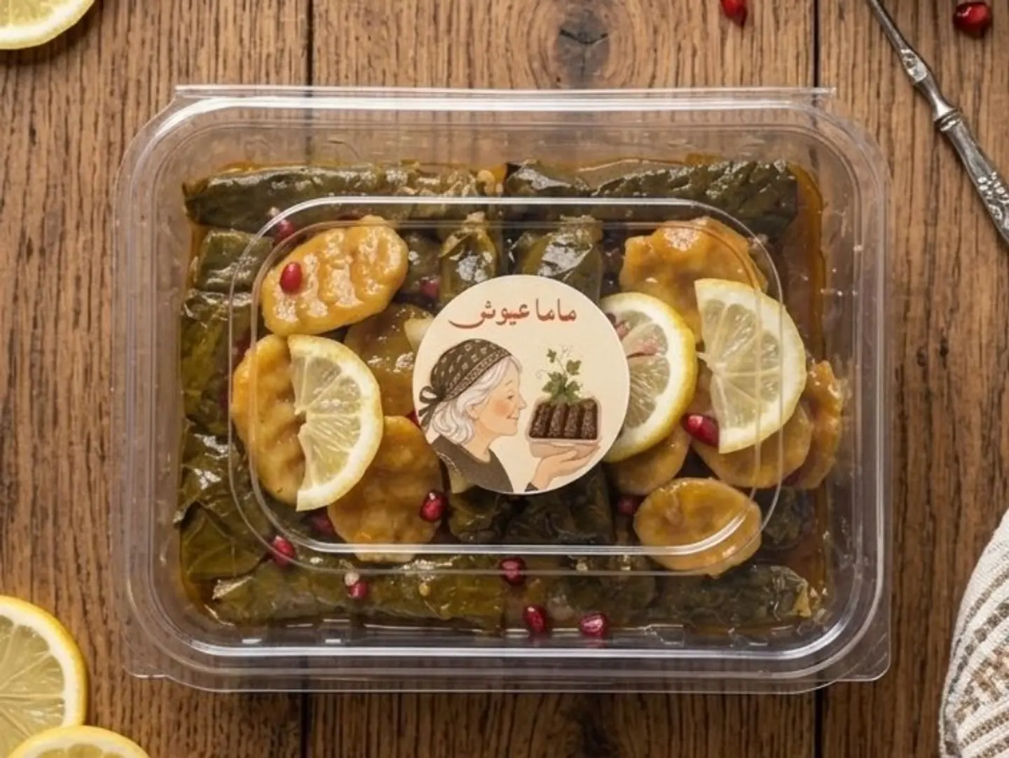 صحن ورق عنب عادي