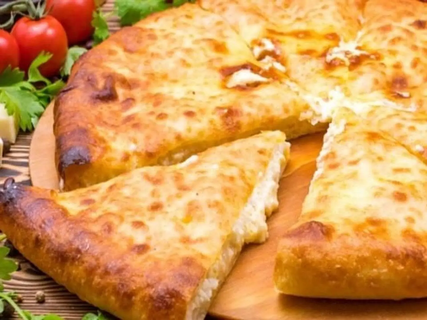 فطيرة جبنة سائل