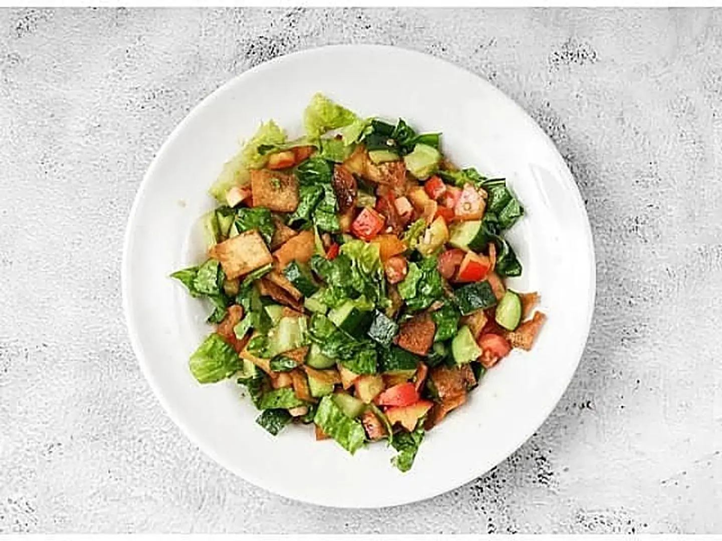 Fattoush Plate