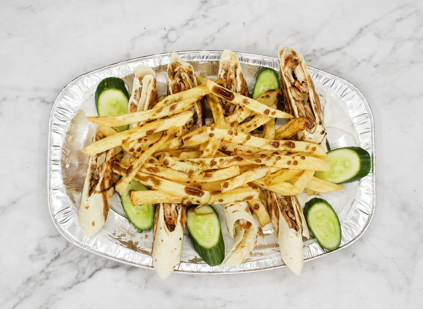 Medium Arabic Shawarma Plate
