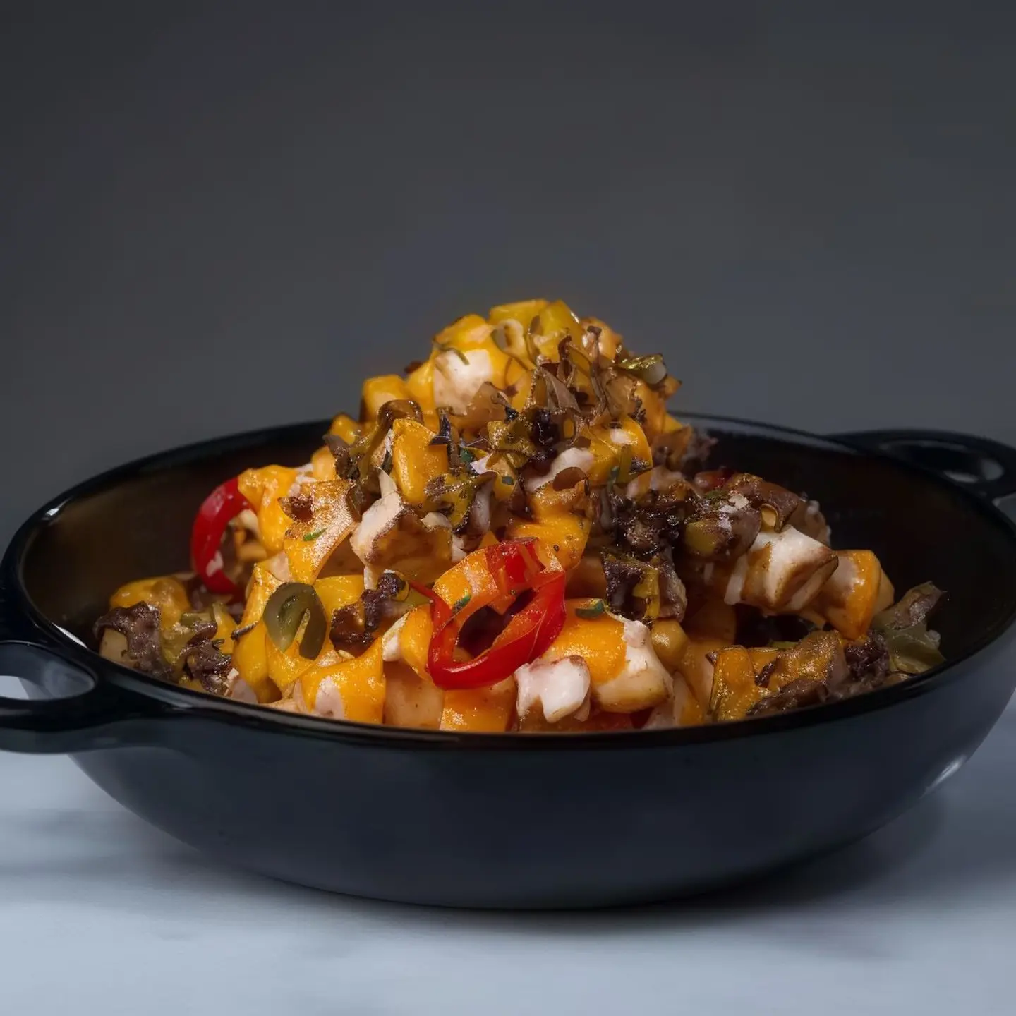Beef Hashtag Fries