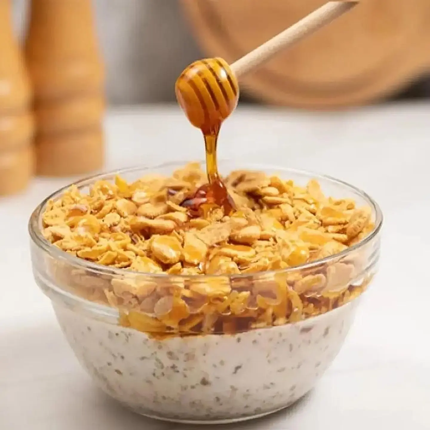 Areekah With Cream, Cheese, And Cornflakes