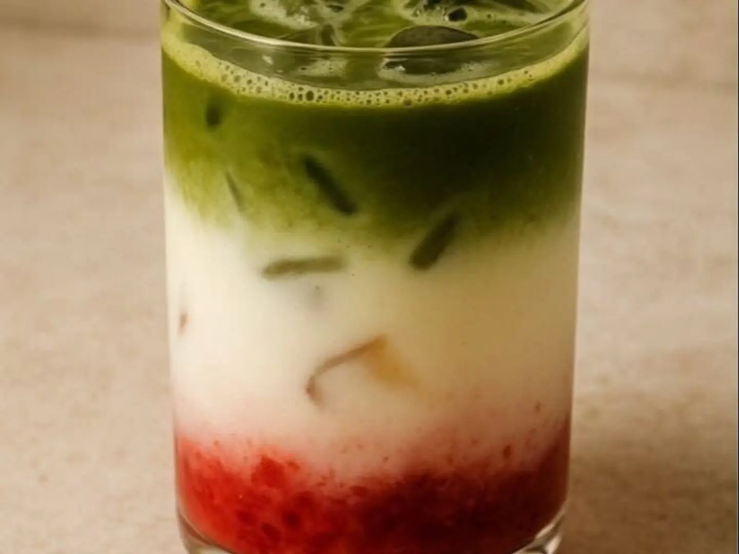 Raspberry Matcha