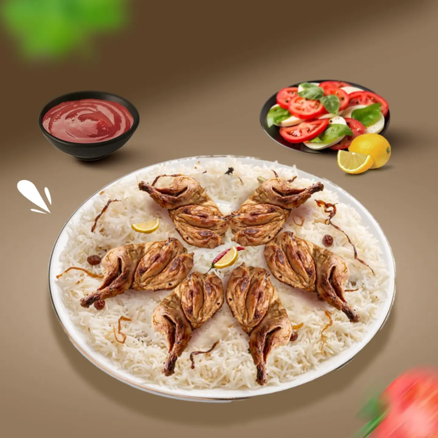 صينية دجاج مضبي 7افراد