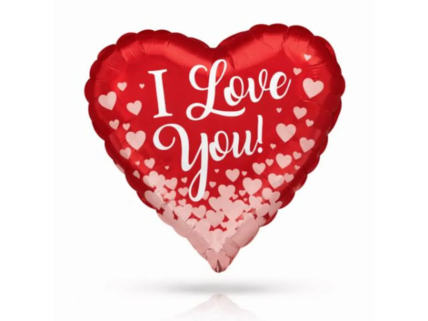 Valentine’s Heart Balloon With Message