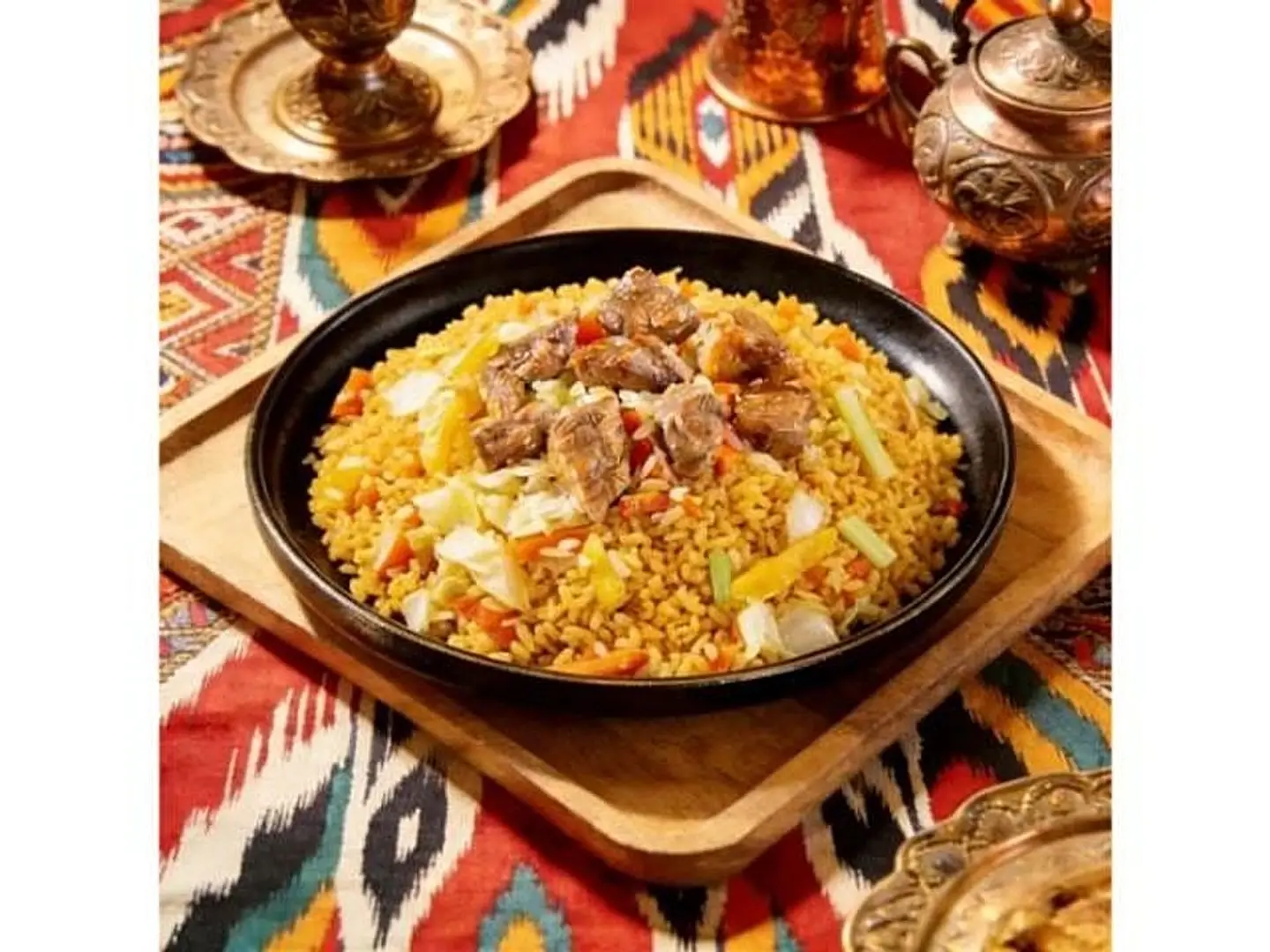 أرز بلحم الضأن