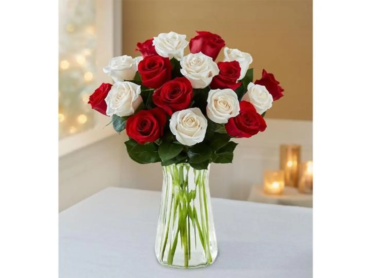 Red Rose Vase