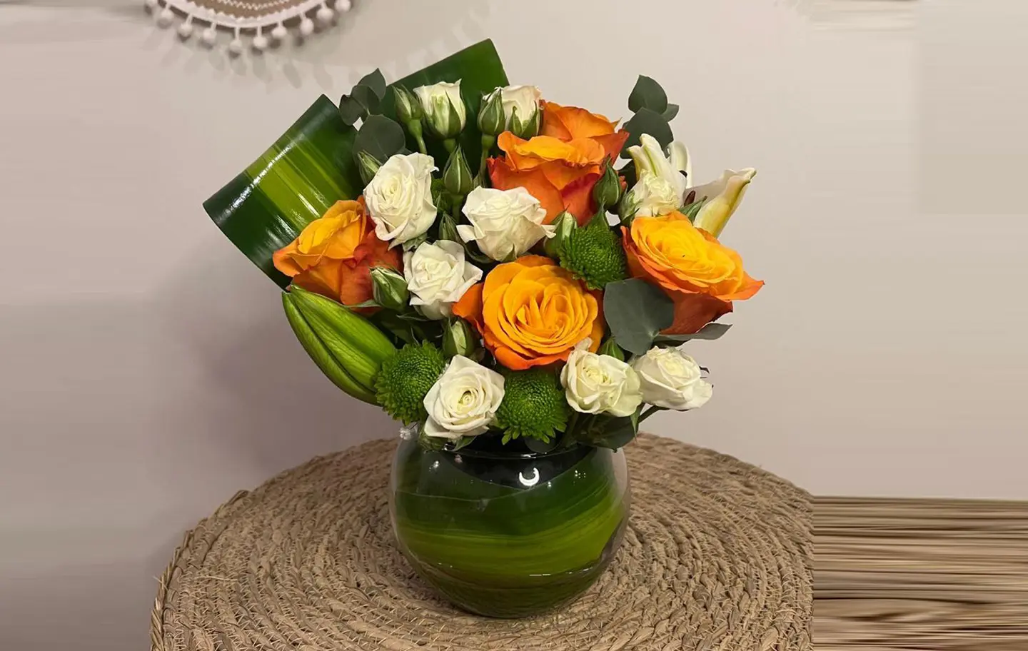 Natural Rose Vase A
